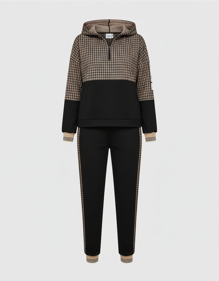 Bequemer Moderner Trainingsanzug Damen | Heidi-Mode