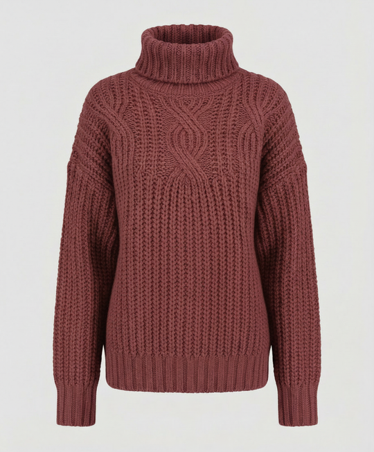 Bequemer Rollkragenpullover Damen | Heidi-Mode