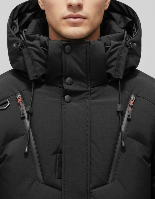 Elegante Premium Daunenjacke Herren | Heidi-Mode