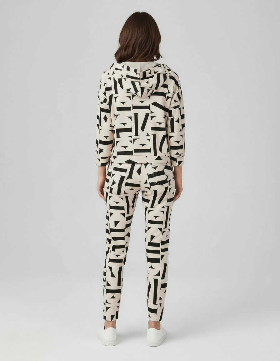 Bequemer Moderner Trainingsanzug Damen | Heidi-Mode