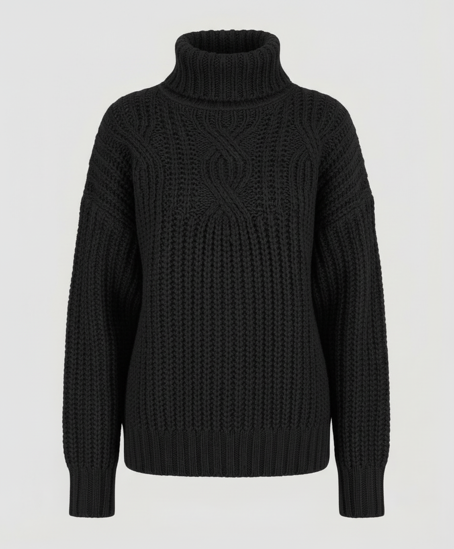 Bequemer Rollkragenpullover Damen | Heidi-Mode