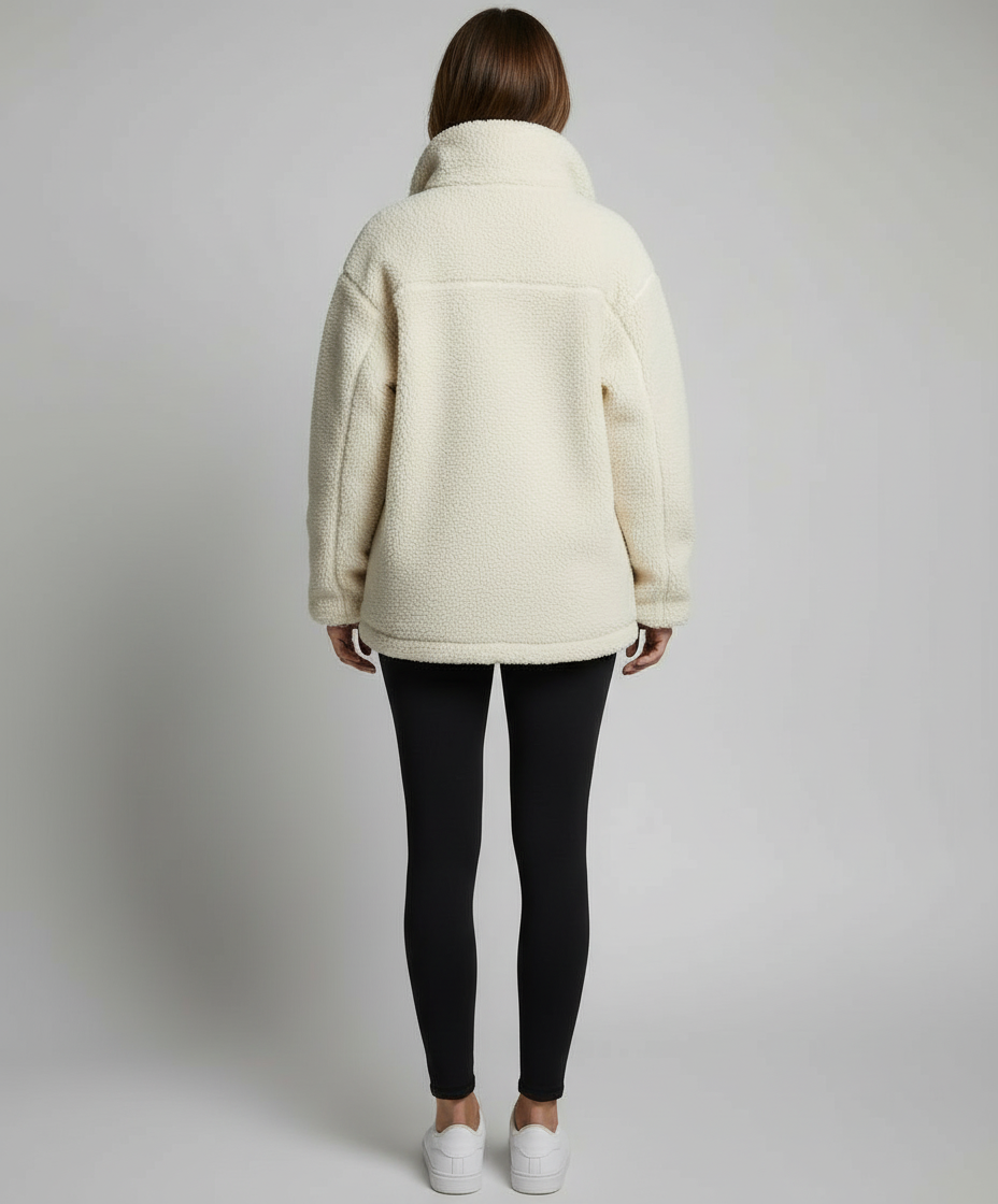 Herren Oversized Fleecejacke Warm | Heidi-Mode