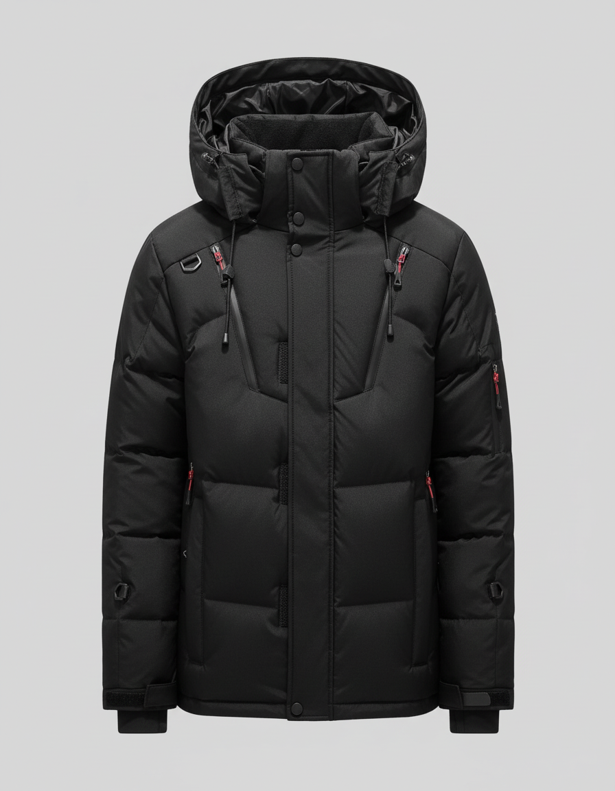 Elegante Premium Daunenjacke Herren | Heidi-Mode