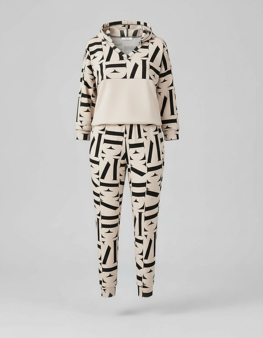 Bequemer Moderner Trainingsanzug Damen | Heidi-Mode