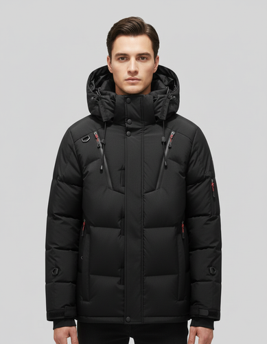 Elegante Premium Daunenjacke Herren | Heidi-Mode