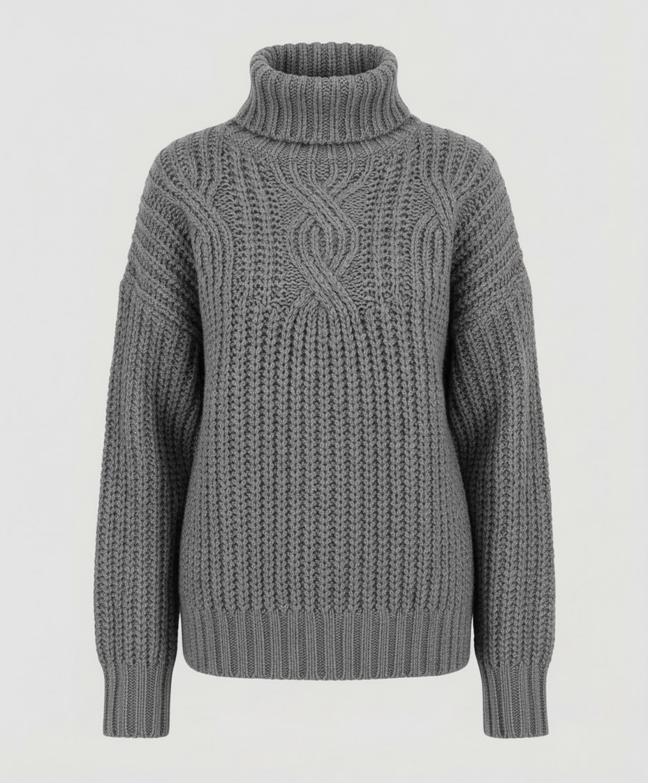 Bequemer Rollkragenpullover Damen | Heidi-Mode