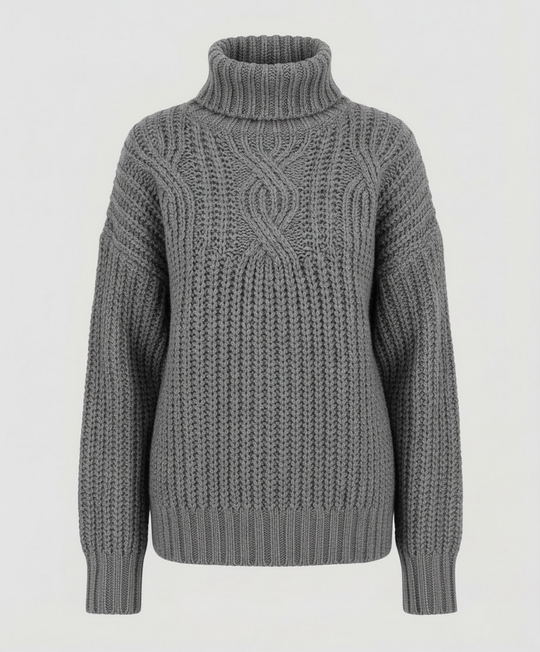 Bequemer Rollkragenpullover Damen | Heidi-Mode