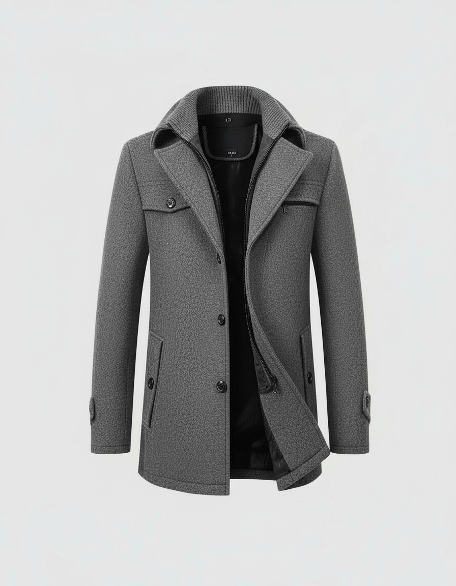 Wasserdichte Business Winterjacke Herren | Heidi-Mode