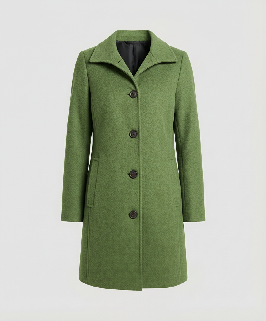 Eleganter Einreihmantel Damen | Heidi-Mode