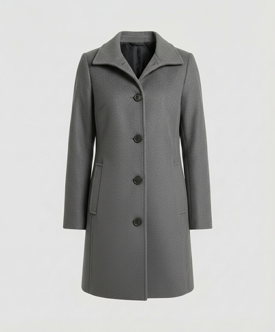 Eleganter Einreihmantel Damen | Heidi-Mode