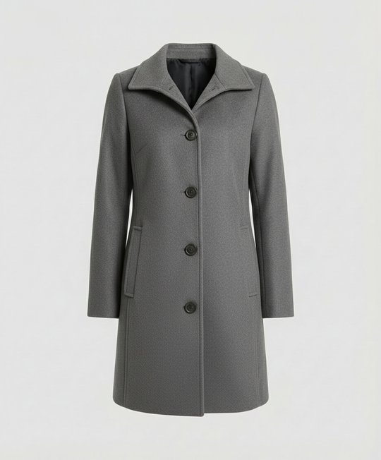 Eleganter Einreihmantel Damen | Heidi-Mode