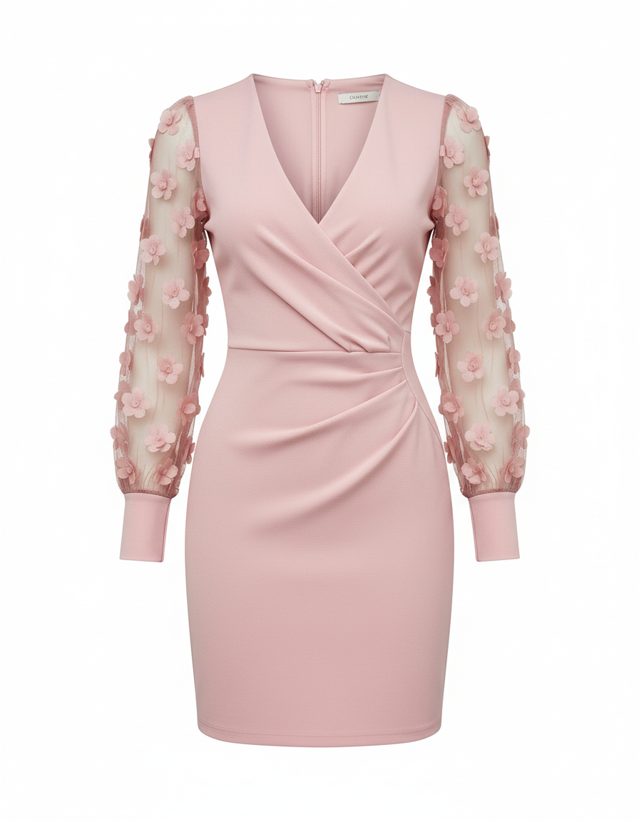 Festliches Spitzen Cocktailkleid Damen | Heidi-Mode