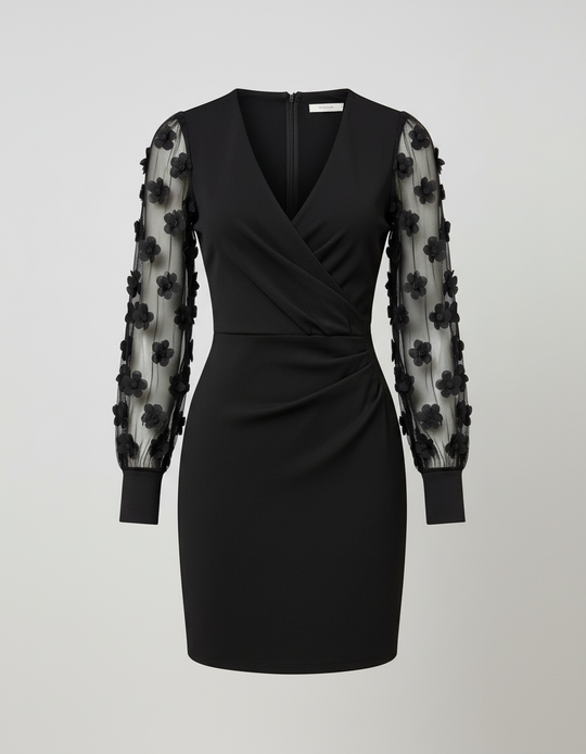 Festliches Spitzen Cocktailkleid Damen | Heidi-Mode