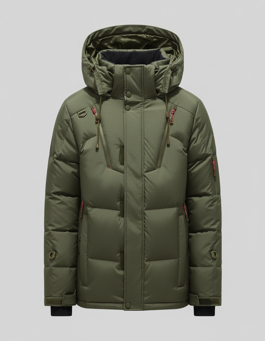 Elegante Premium Daunenjacke Herren | Heidi-Mode