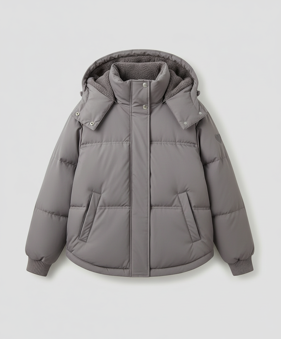 Warme Damen Winterjacke Gepolstert | Heidi-Mode