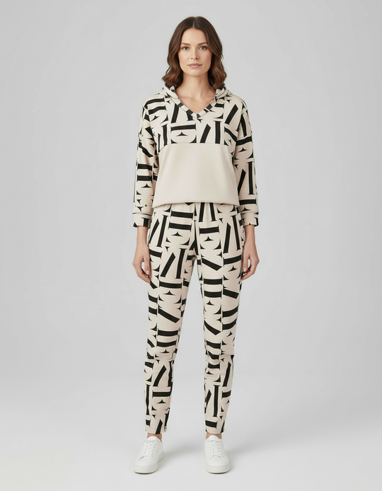 Bequemer Moderner Trainingsanzug Damen | Heidi-Mode