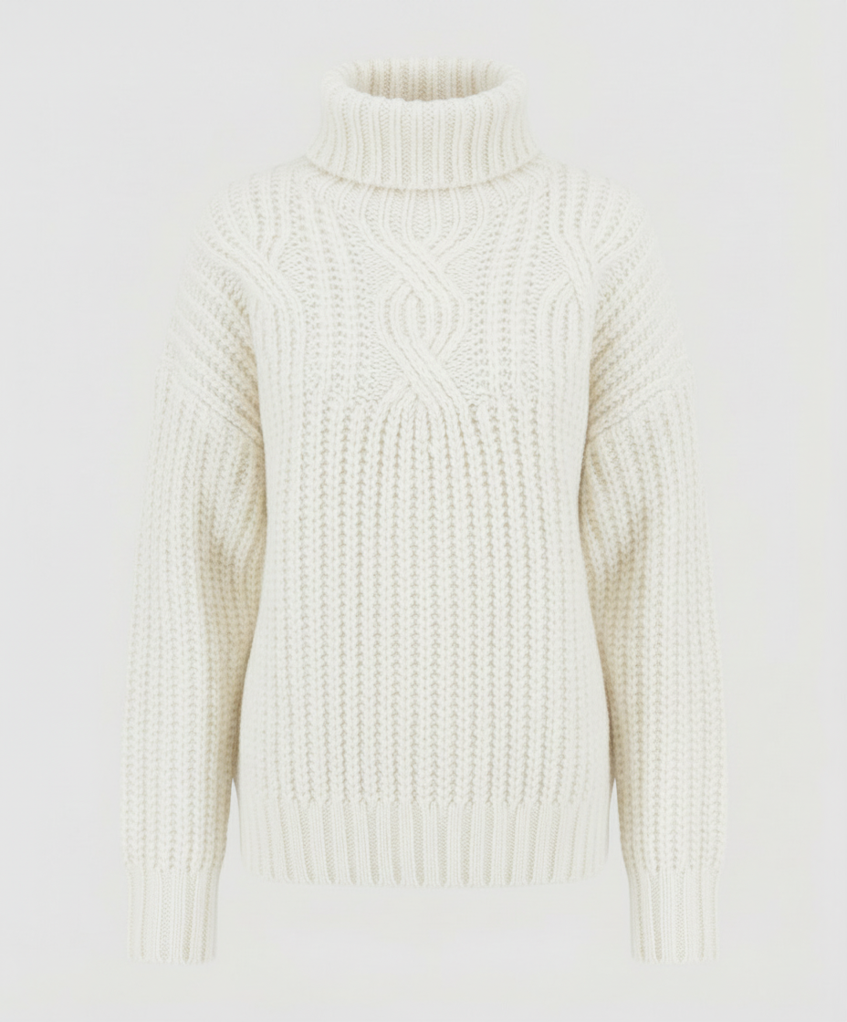 Bequemer Rollkragenpullover Damen | Heidi-Mode