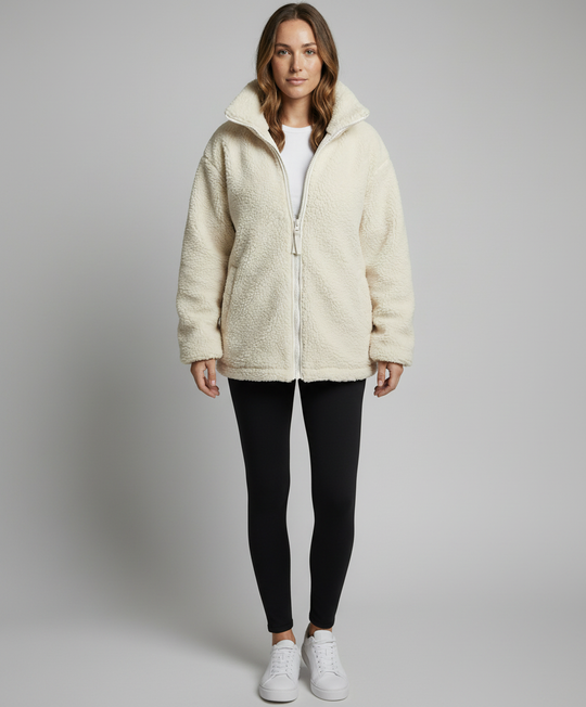 Herren Oversized Fleecejacke Warm | Heidi-Mode