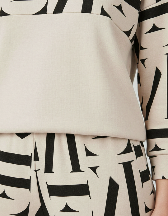 Bequemer Moderner Trainingsanzug Damen | Heidi-Mode