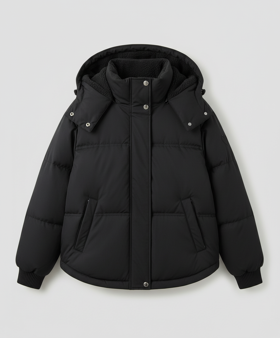 Warme Damen Winterjacke Gepolstert | Heidi-Mode