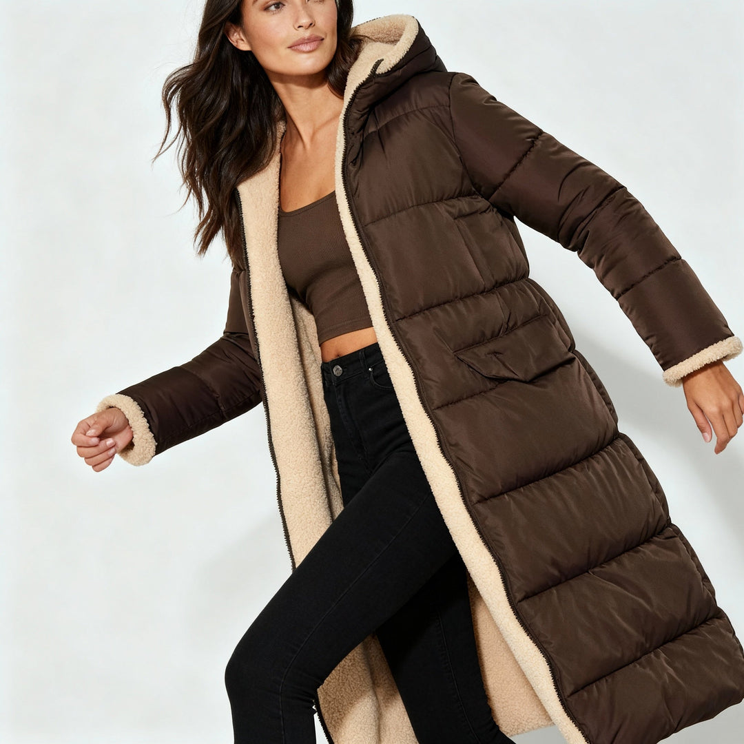 Umkehrbare Winterjacke Komfort | Heidi-Mode