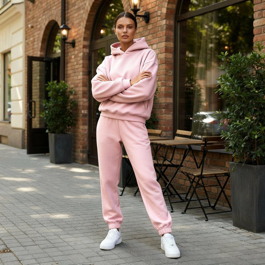 Gemütliches Zweiteiliges Lounge Jogging Set