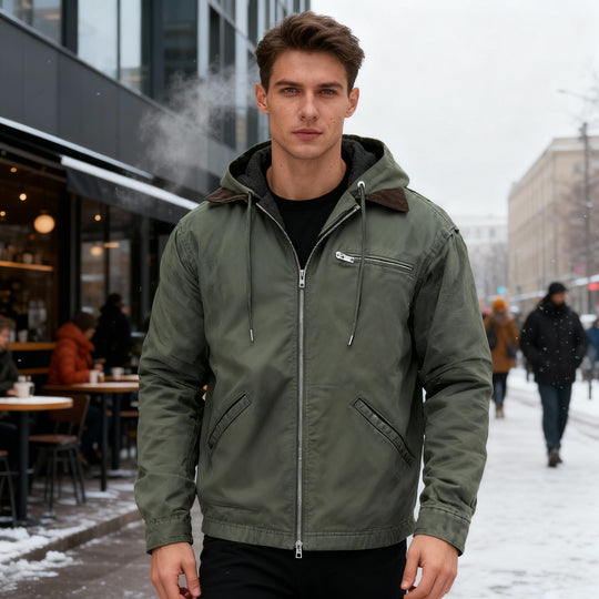 Gefütterter Funktionskomfort Parka