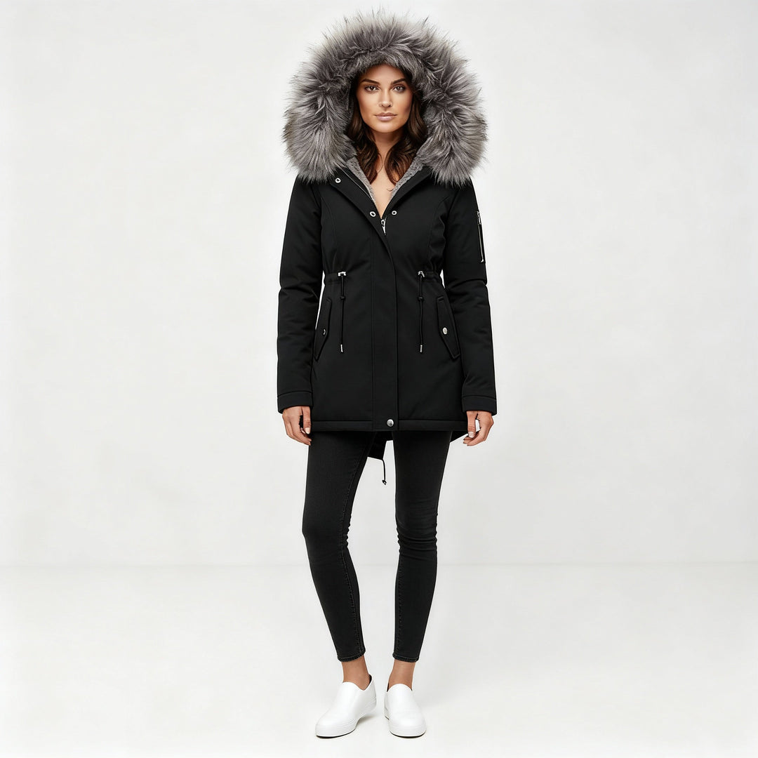 Wärmster Wintermantel Eleganz Halley Damen | Heidi-Mode