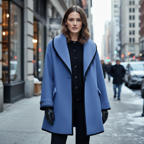 Elegante Warme Winterjacke