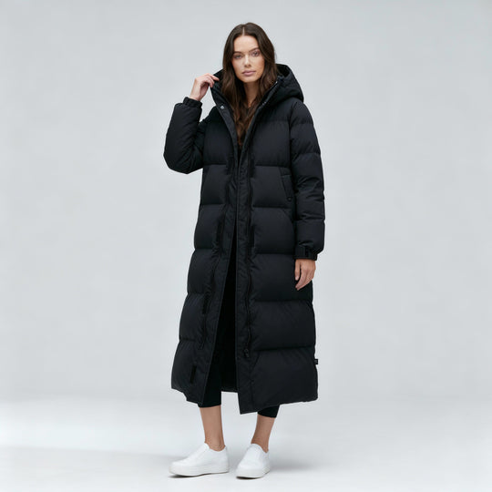 Winddichte Lange Winterjacke Damen | Heidi-Mode