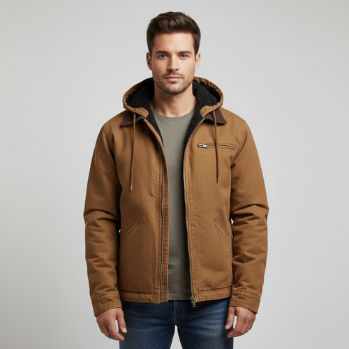 Funktionale Wasserdichte Outdoor Winterparka Jacke Mit Kapuze Polyester | Heidi-Mode