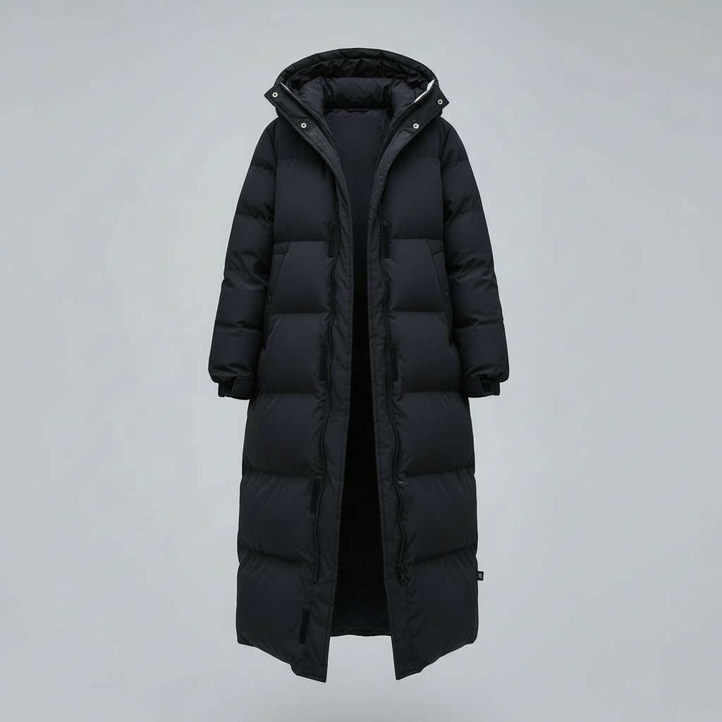 Winddichte Lange Winterjacke Damen | Heidi-Mode