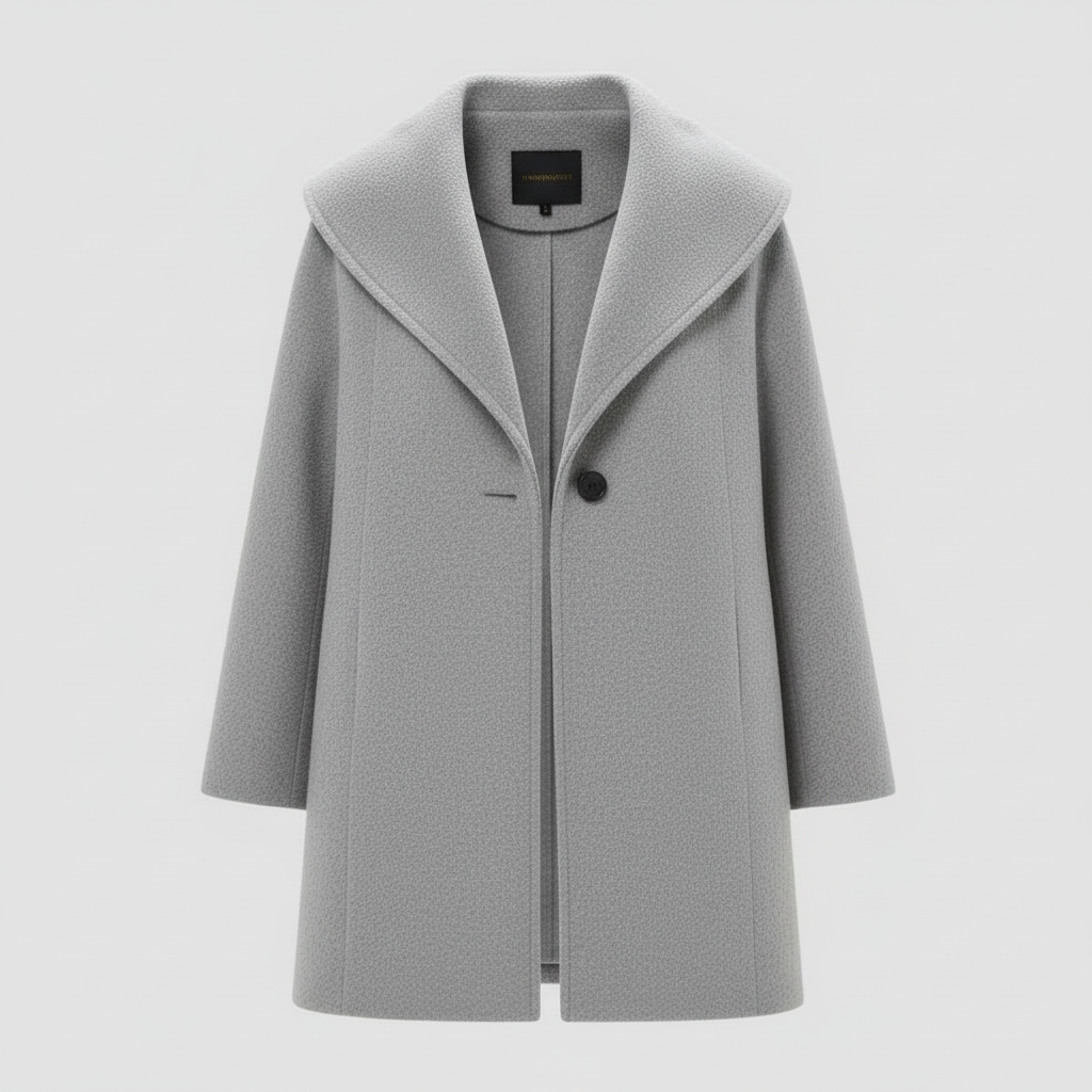 Winddichter Damenmantel mit Schalkragen | Heidi-Mode