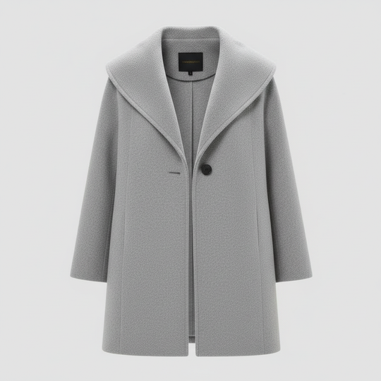 Winddichter Damenmantel mit Schalkragen | Heidi-Mode