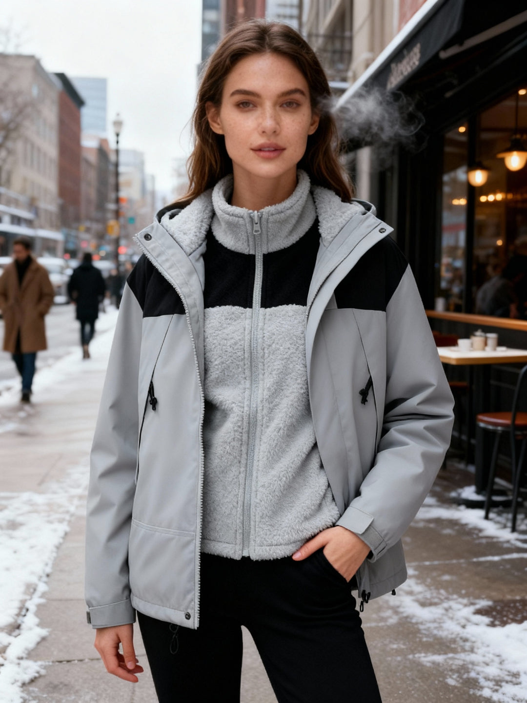 Thermo Komfort Damen Winterjacke