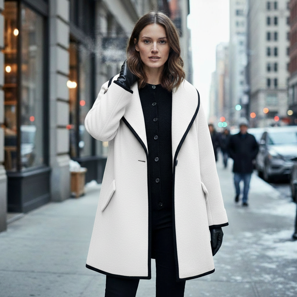 Elegante Warme Winterjacke