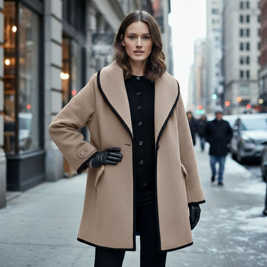 Elegante Warme Winterjacke