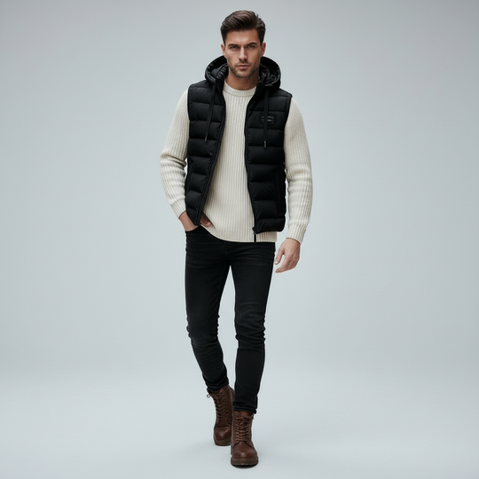 Gesteppte Herbst Winterweste