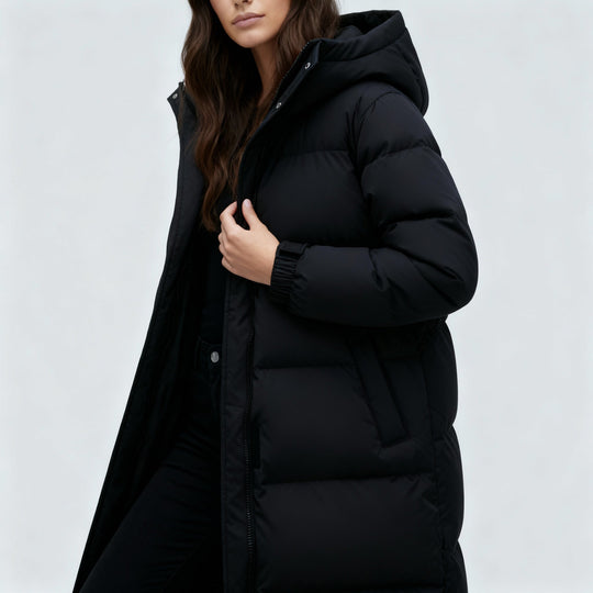 Winddichte Lange Winterjacke Damen | Heidi-Mode