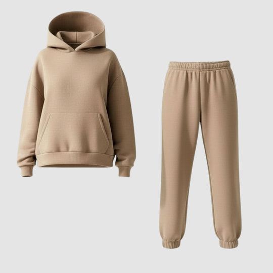 Jogging Set Damen Komfort Weiches Set Loungewear | Heidi-Mode