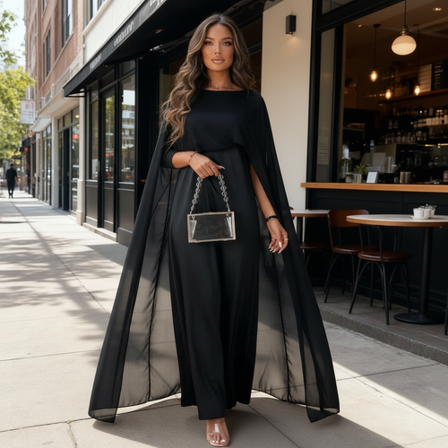 Lange Frauenkleider aus Satin