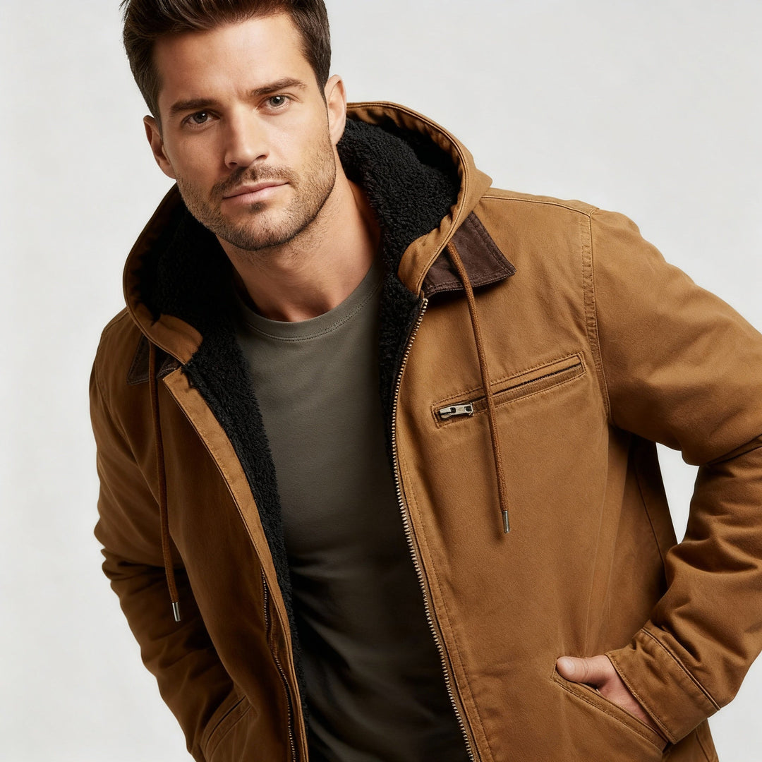 Funktionale Wasserdichte Outdoor Winterparka Jacke Mit Kapuze Polyester | Heidi-Mode