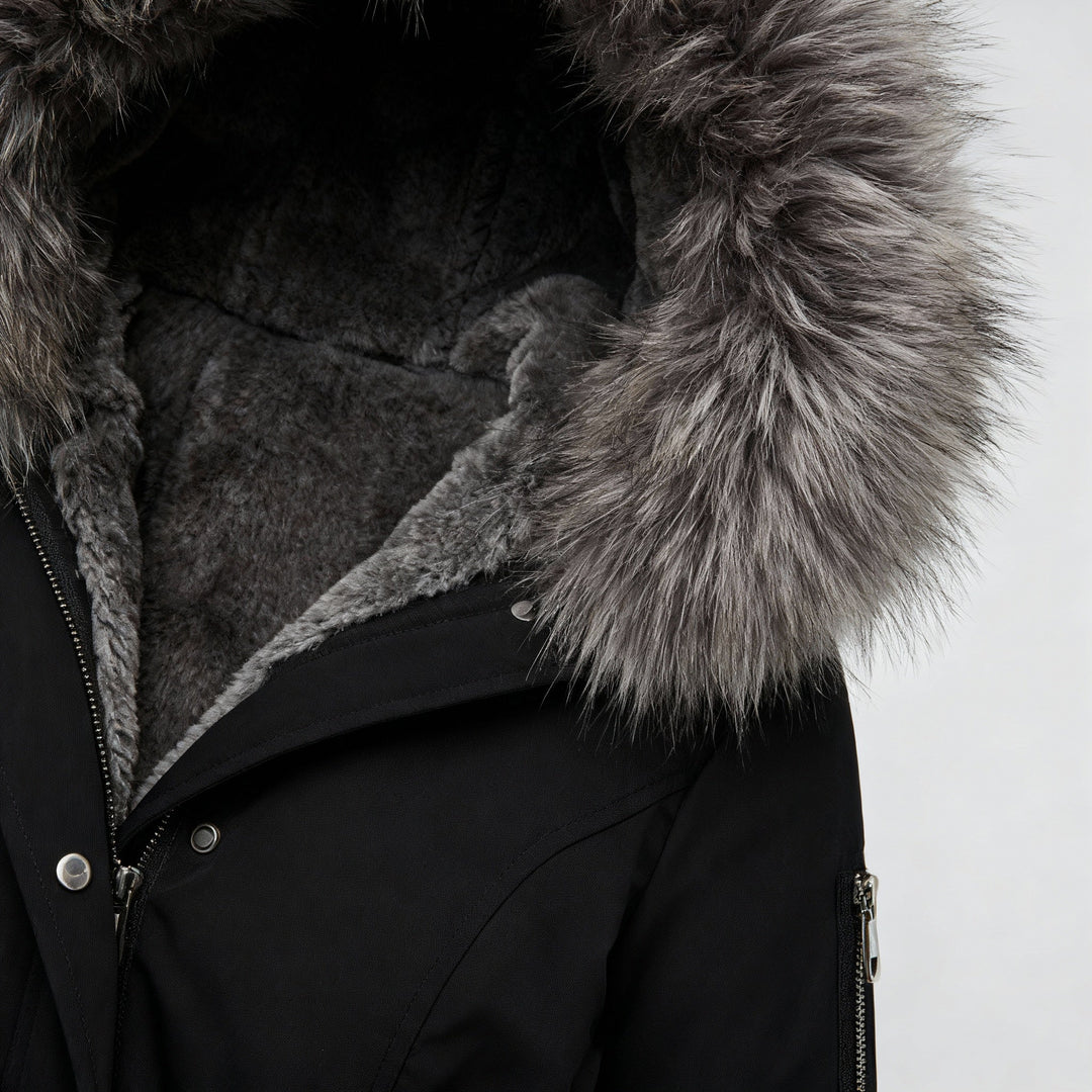 Wärmster Wintermantel Eleganz Halley Damen | Heidi-Mode