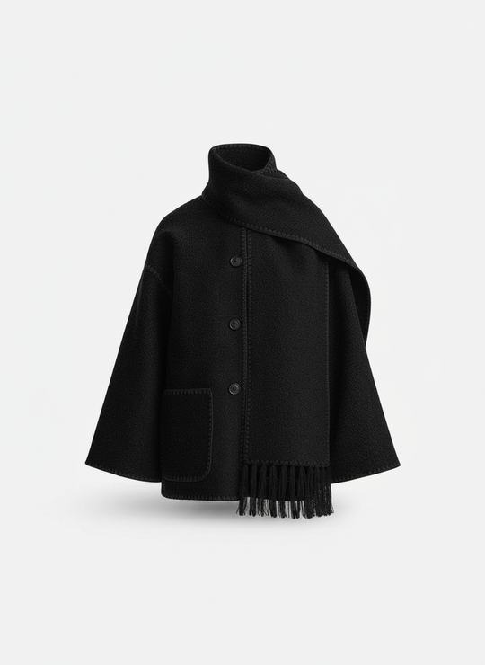 Elegante Schaljacke Damen Warm | Heidi-Mode