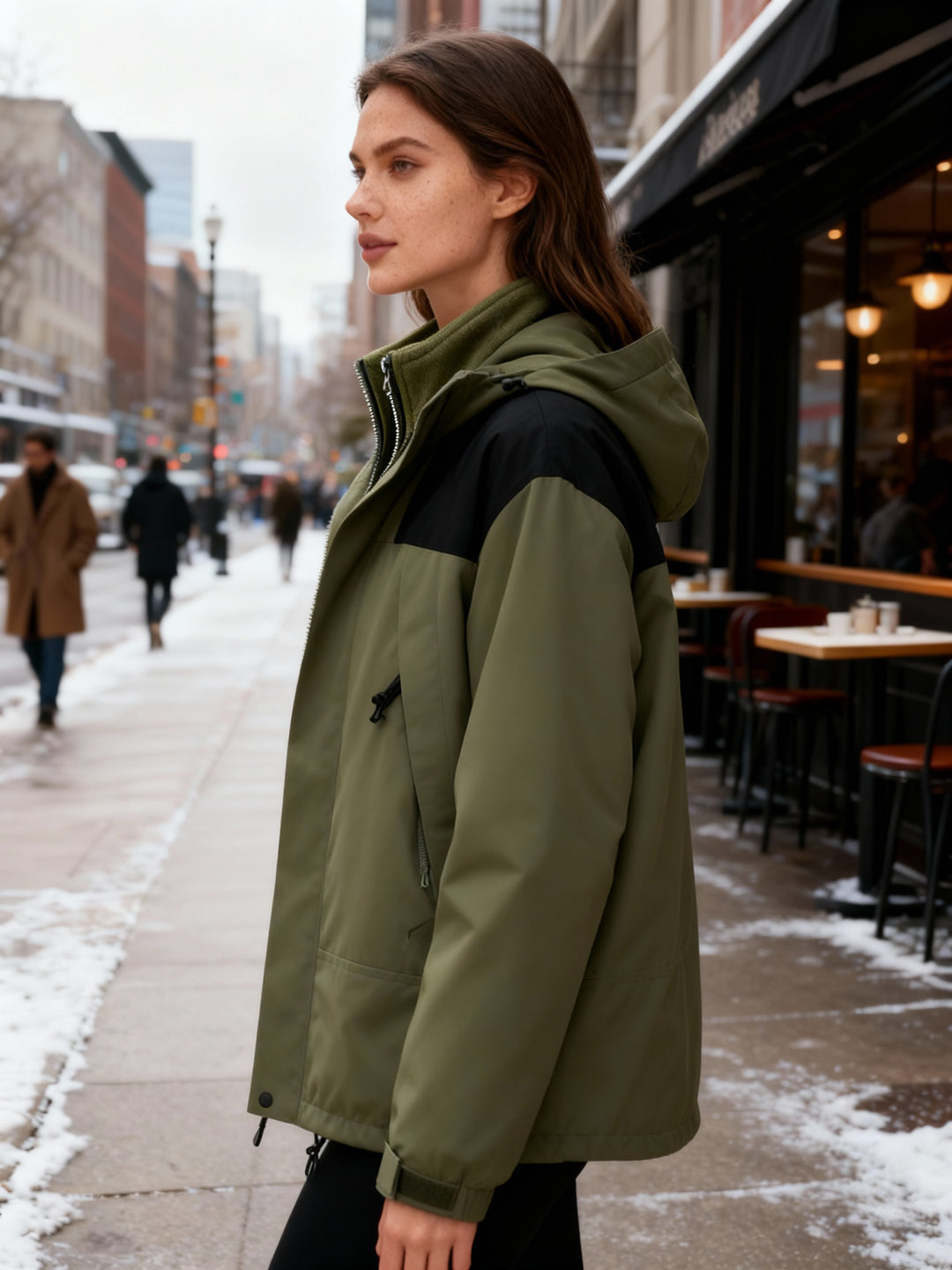 Thermo Komfort Damen Winterjacke