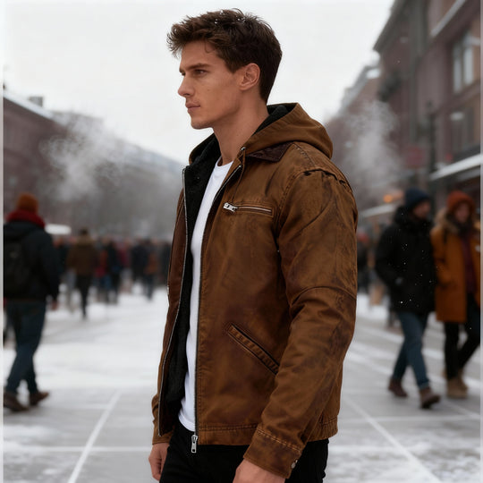 Gefütterter Funktionskomfort Parka