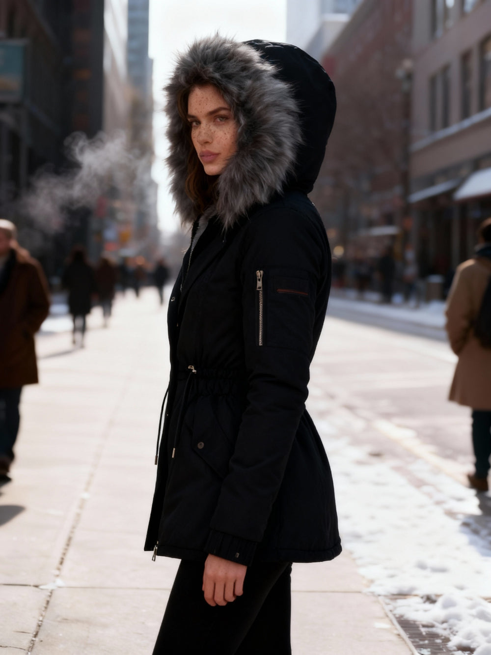 Ultra Wärme Damenmantel