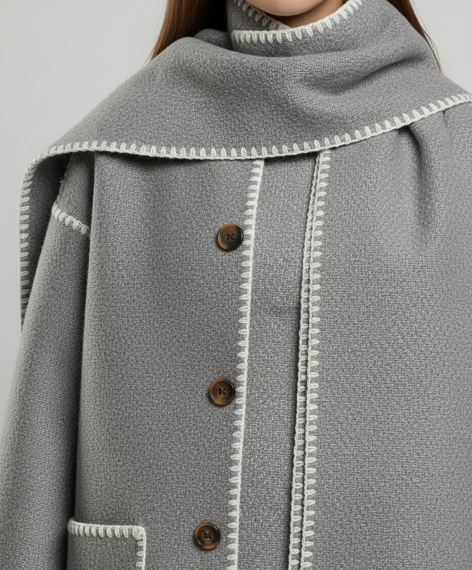 Elegante Schaljacke Damen Warm | Heidi-Mode