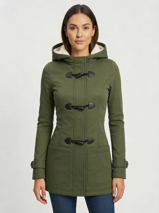 Gefütterte Damen Winterjacke Warm | Heidi-Mode