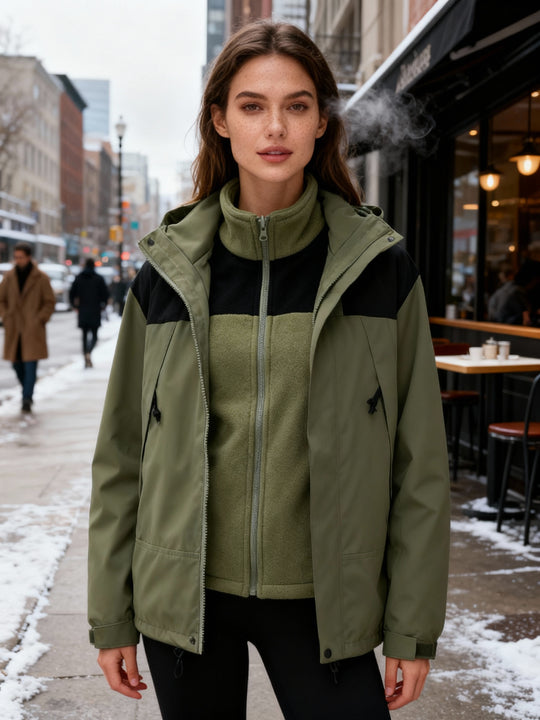 Thermo Komfort Damen Winterjacke